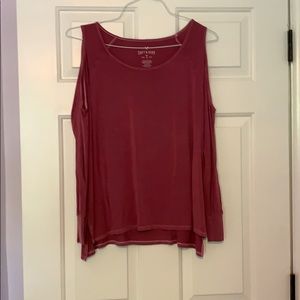 long sleeve off the shoulder top